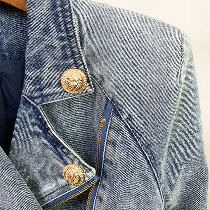 Denim Washed Blazer