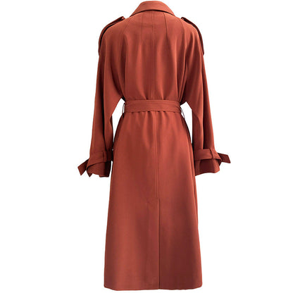 Draping Loose Trench Coat