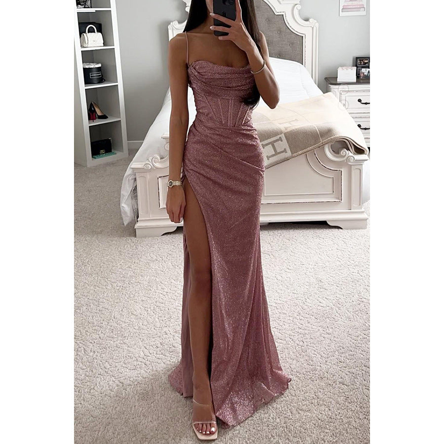 Formal High Split Sexy Gown