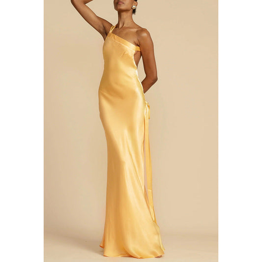Formal Satin Evening Gown