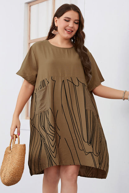 Curvy Casual Sexy Day Dress