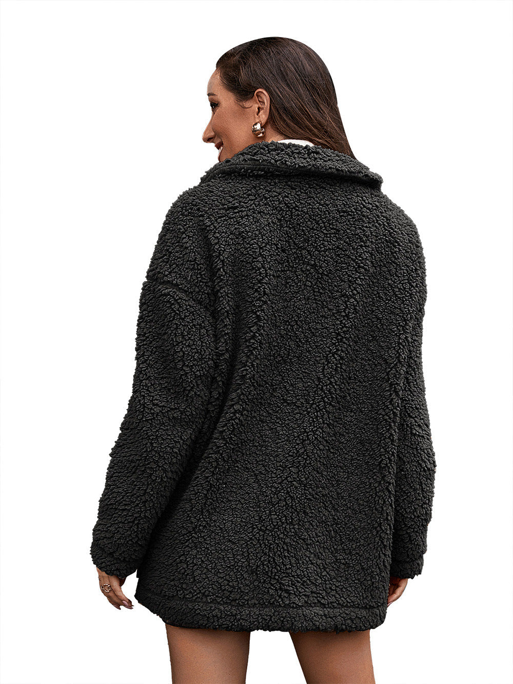 Bubble Velvet Furry Jacket