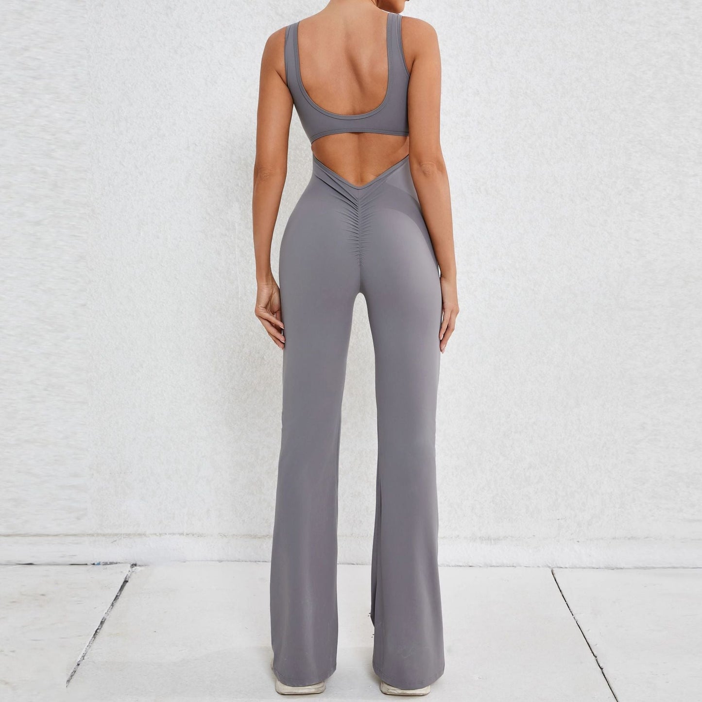 Sexy Open Back Jumpsuit