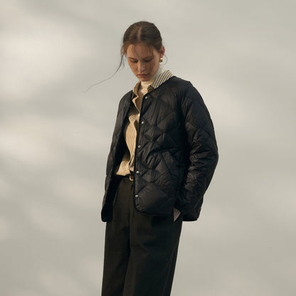 White Duck Down Short Jacket