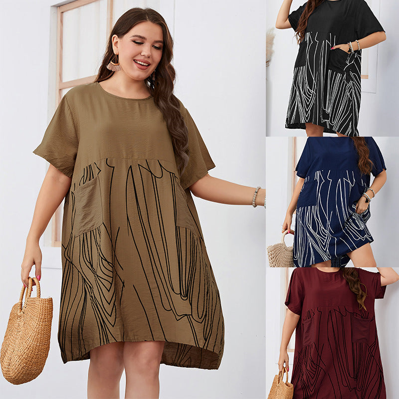 Curvy Casual Sexy Day Dress