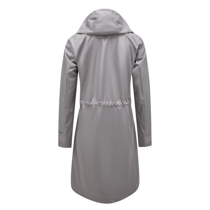 Waterproof Hooded Long Coat