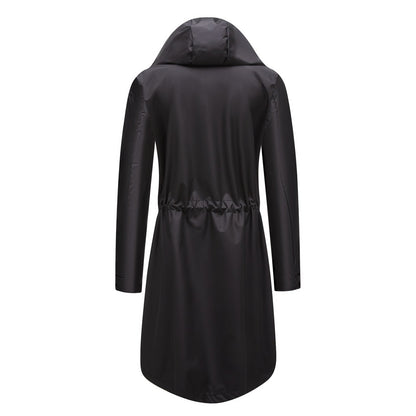 Waterproof Hooded Long Coat