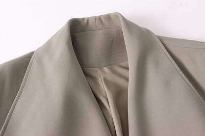 Trench Coat Long Autumn Winter