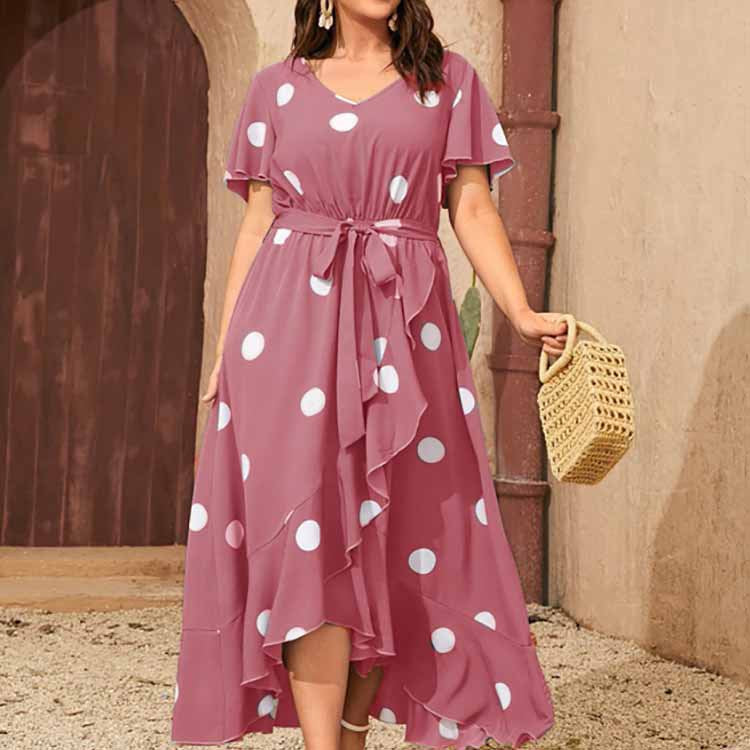 Day to Night Polka Dot Dress