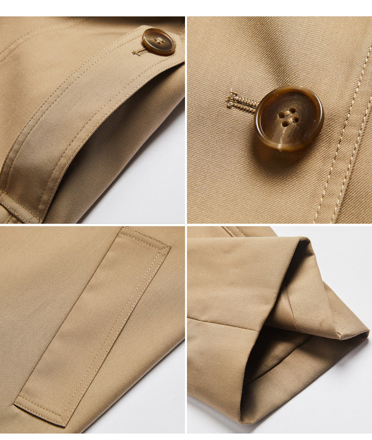 Double Breasted Loose Trench Coat