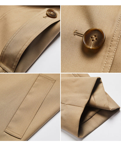 Double Breasted Loose Trench Coat