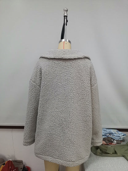 Bubble Velvet Furry Jacket