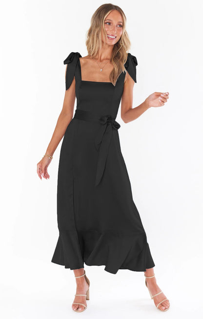 Elle A Line Split Dress