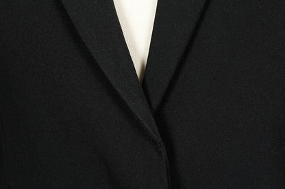 Backless Diamond Chain Blazer