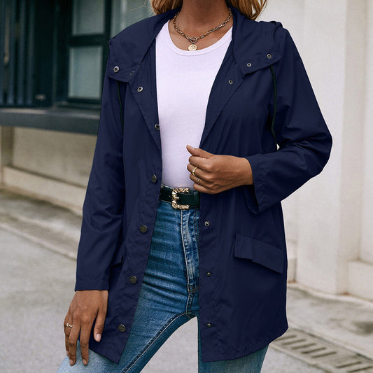 Waterproof Hooded Raincoat