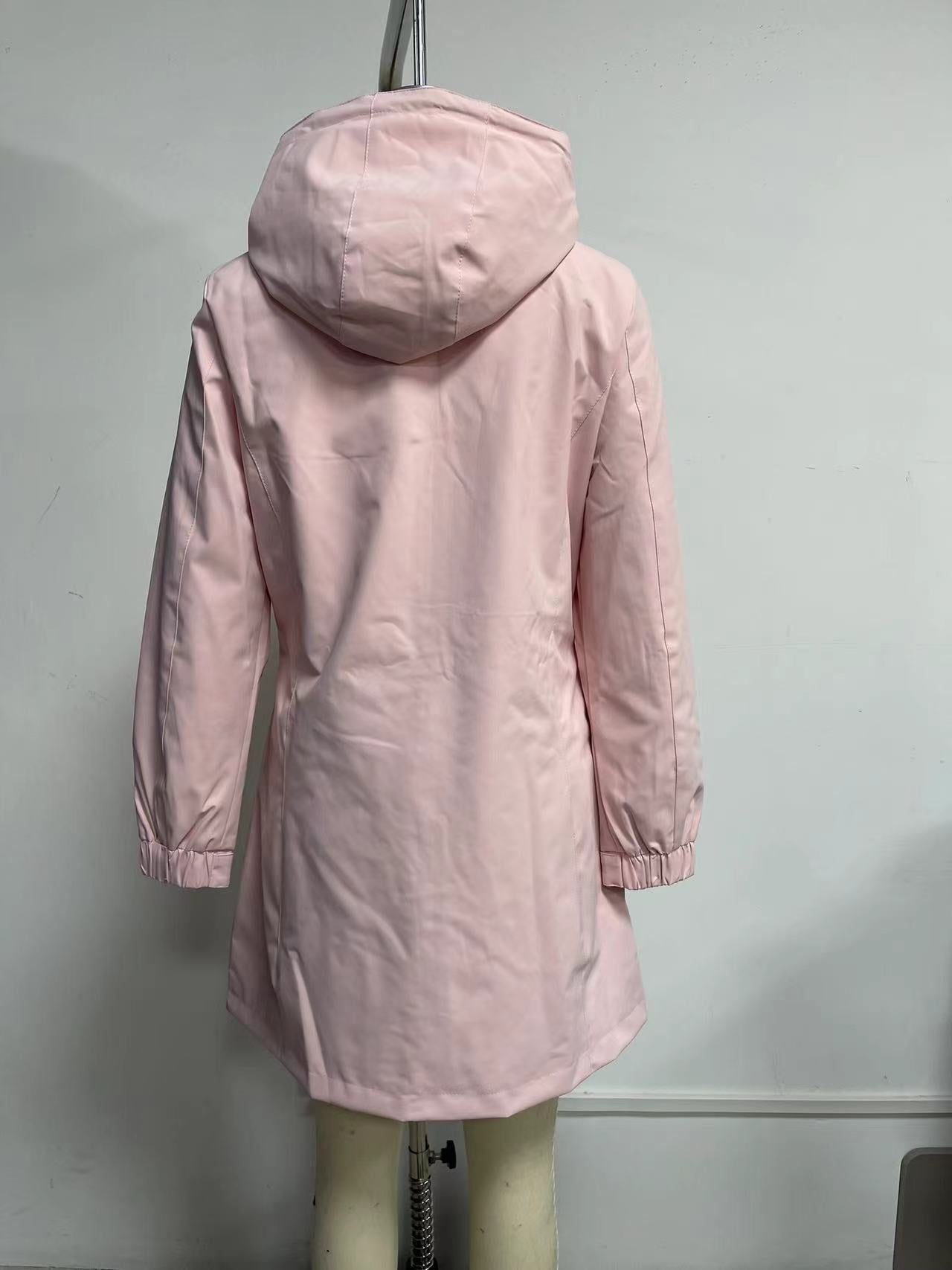 Waterproof Hooded Windbreaker Coat