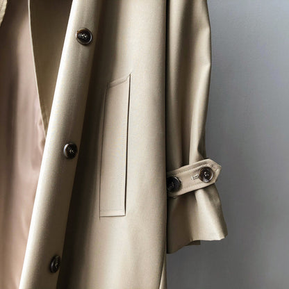Elegant Loose-Fit Trench Coat