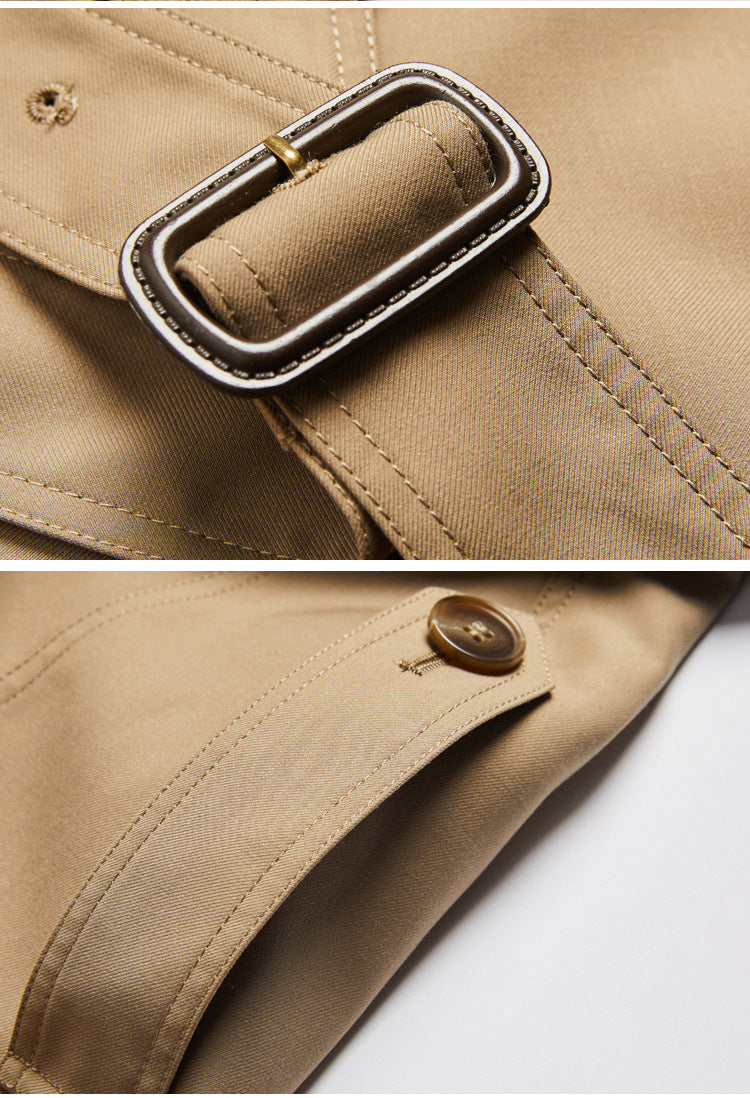 Double Breasted Loose Trench Coat