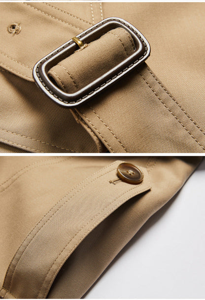 Double Breasted Loose Trench Coat