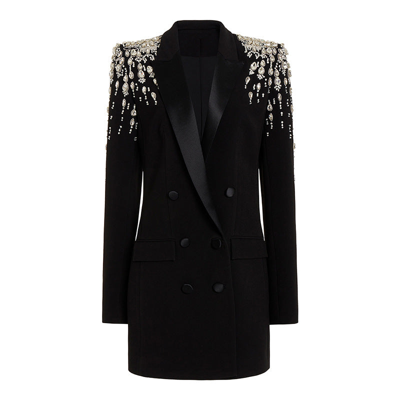 Slim Fit Embellished Blazer