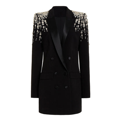 Slim Fit Embellished Blazer