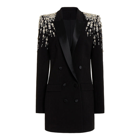 Slim Fit Embellished Blazer