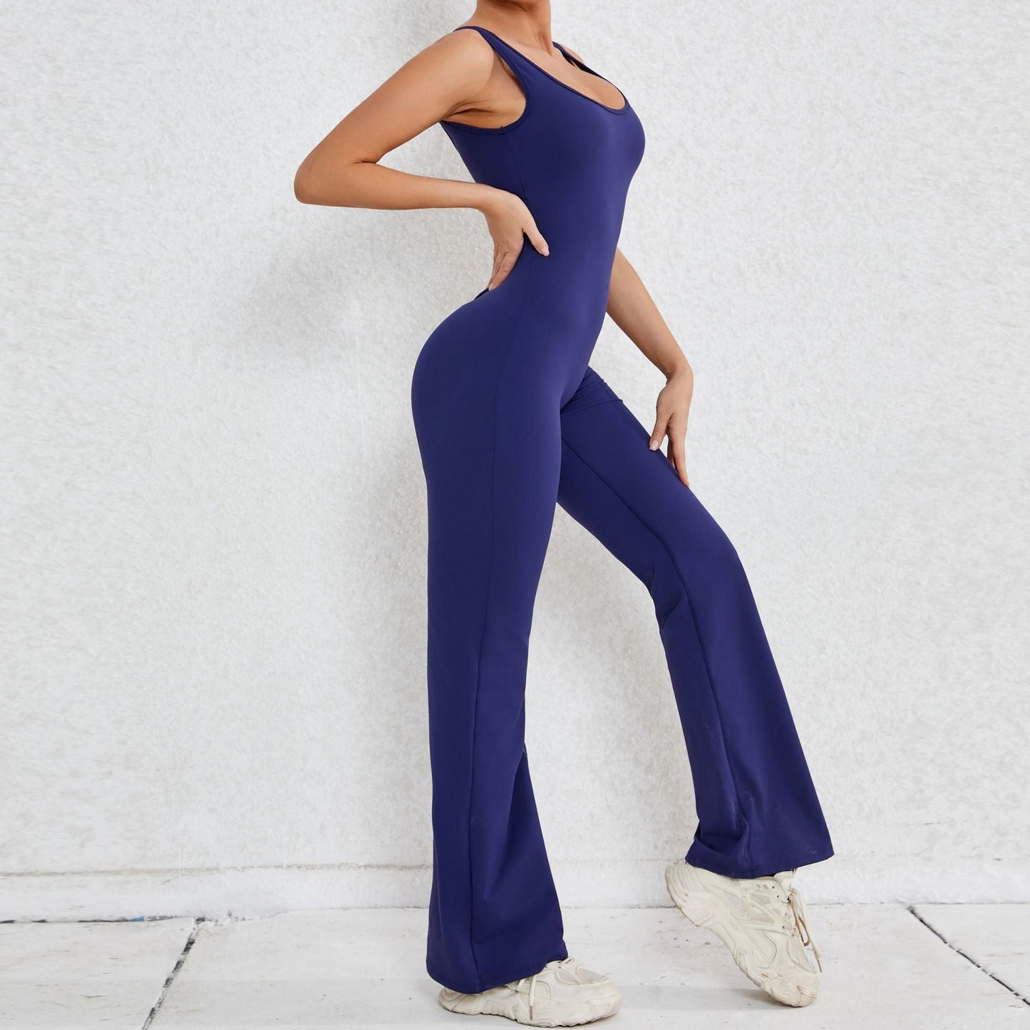 Sexy Open Back Jumpsuit