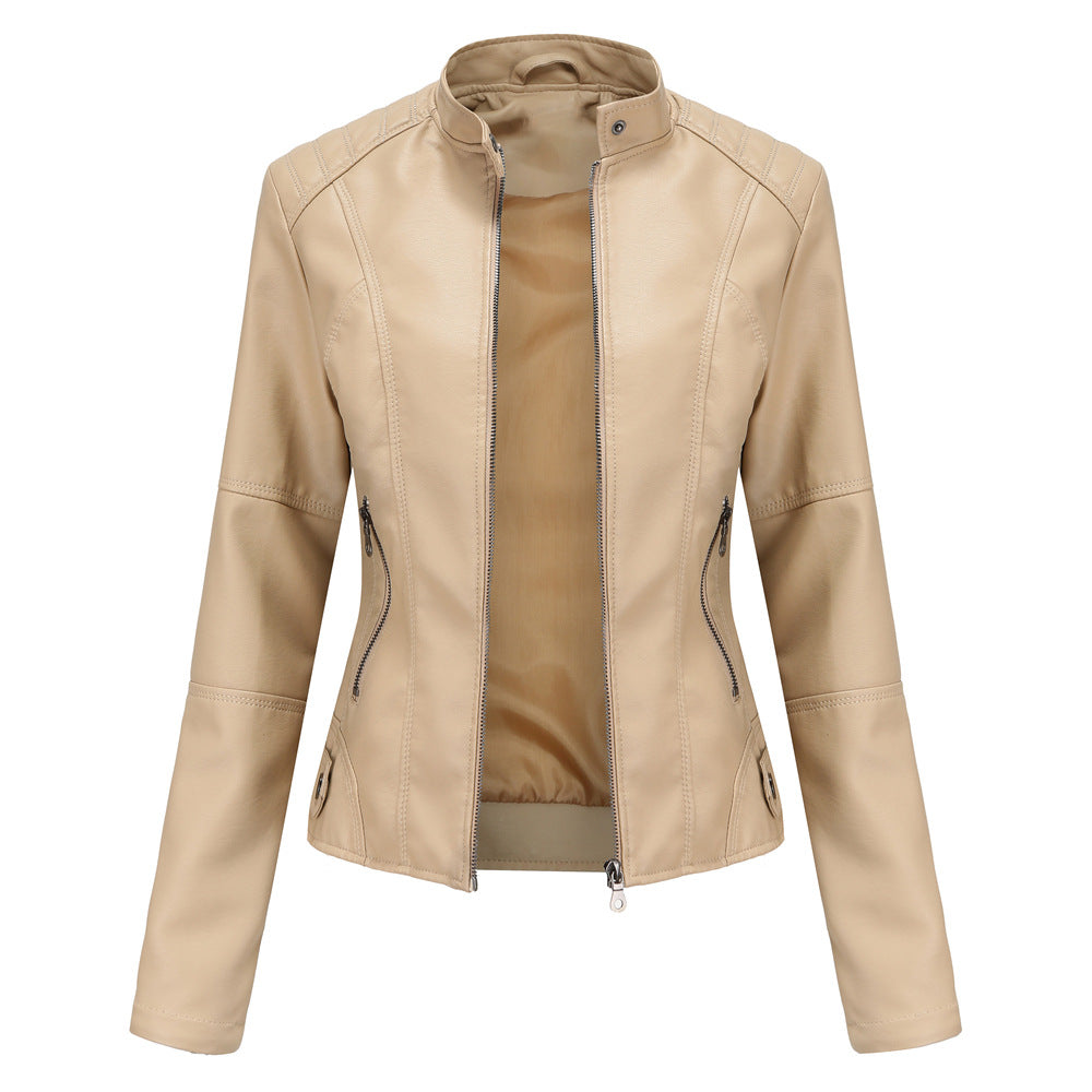 Versatile Slim Biker Jacket