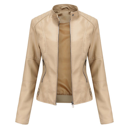 Versatile Slim Biker Jacket