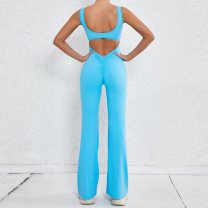 Sexy Open Back Jumpsuit