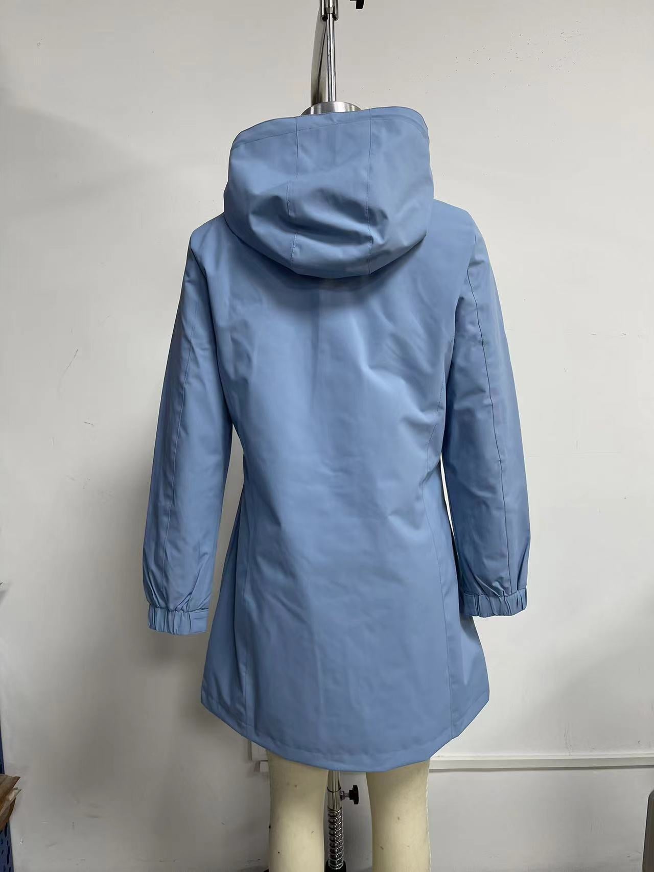 Waterproof Hooded Windbreaker Coat