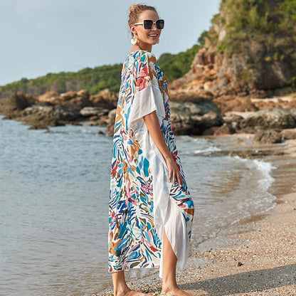 Ally Floral Printed Kaftan