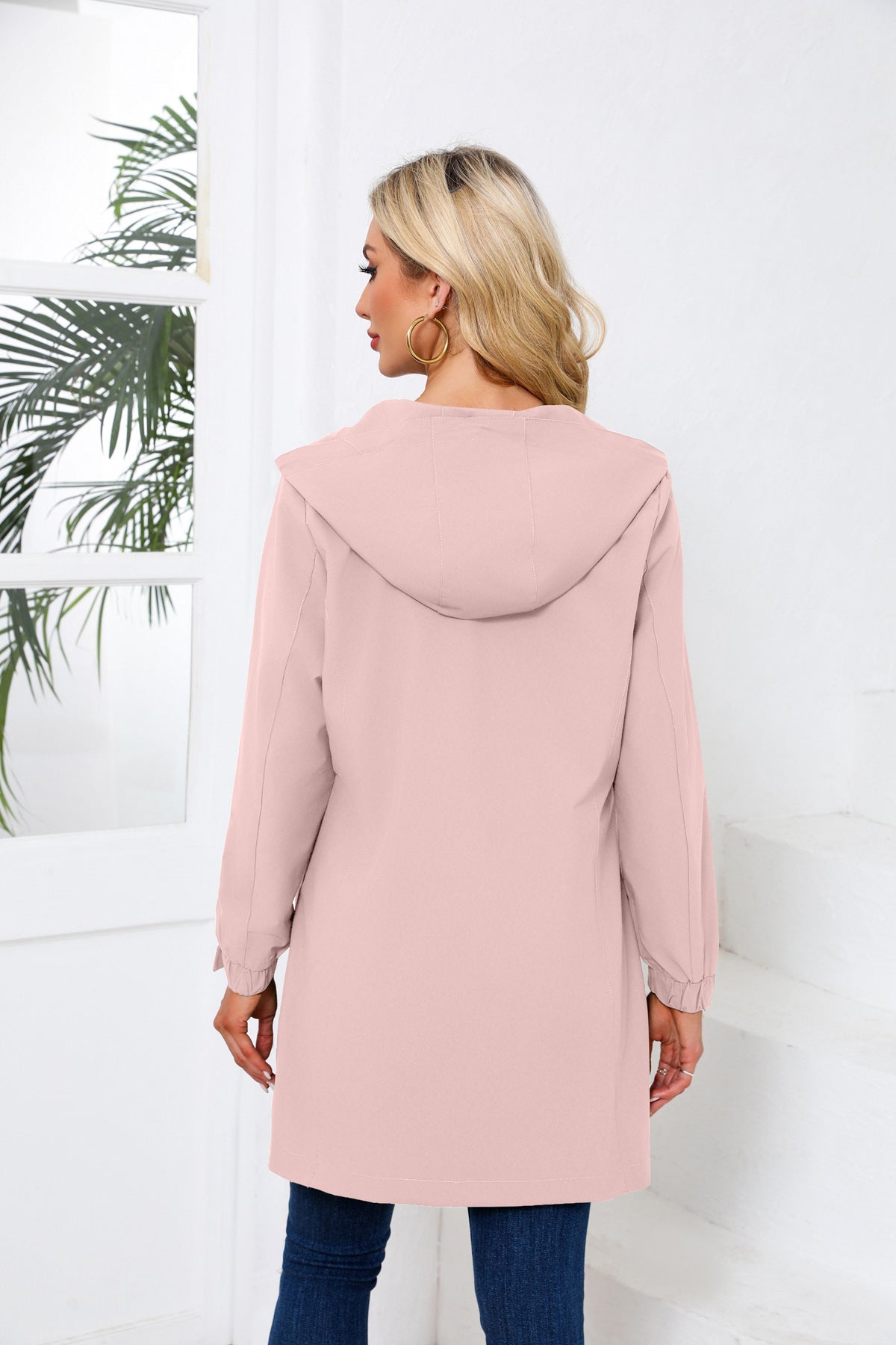 Waterproof Hooded Windbreaker Coat