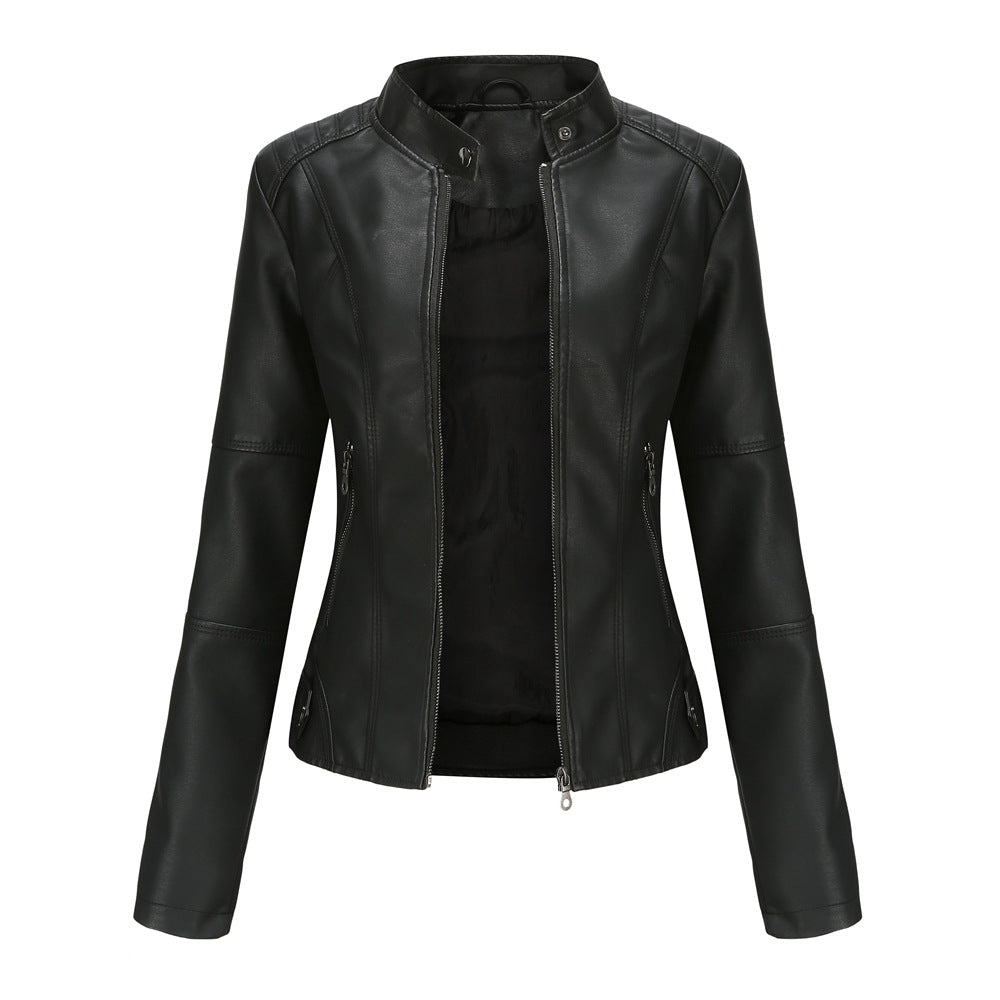 Versatile Slim Biker Jacket