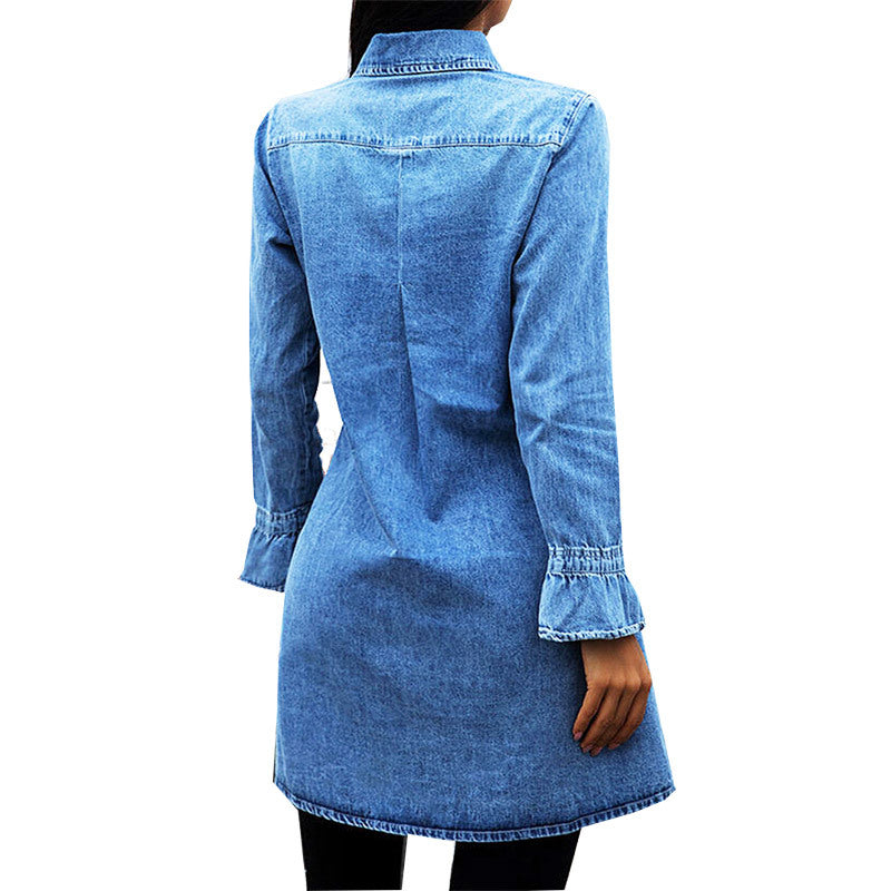 Mika Denim Shirt Dress