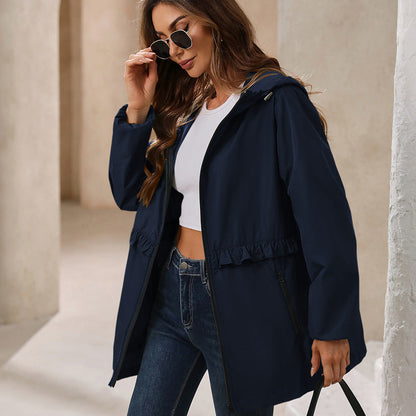 Rainproof Hooded Jacket