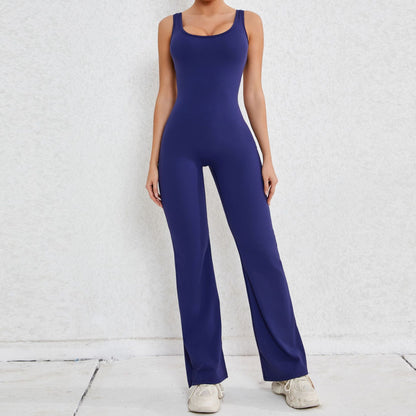 Sexy Open Back Jumpsuit
