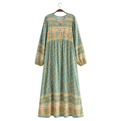 Valencia Printed Maxi Kaftan