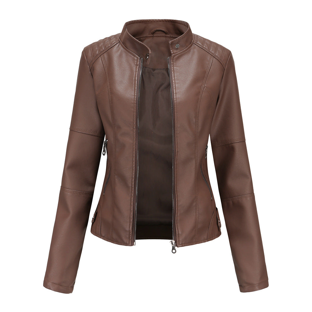 Versatile Slim Biker Jacket