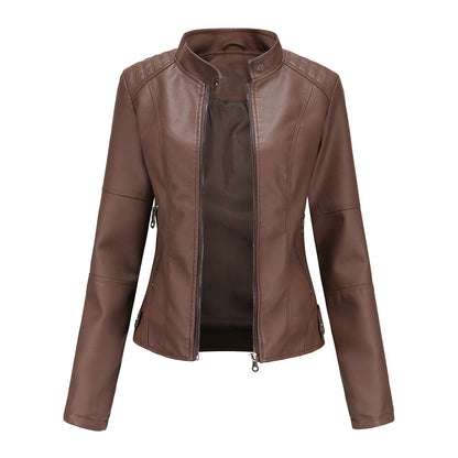 Versatile Slim Biker Jacket