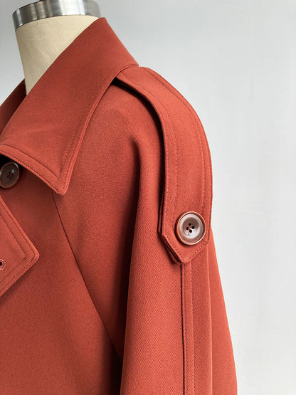 Draping Loose Trench Coat