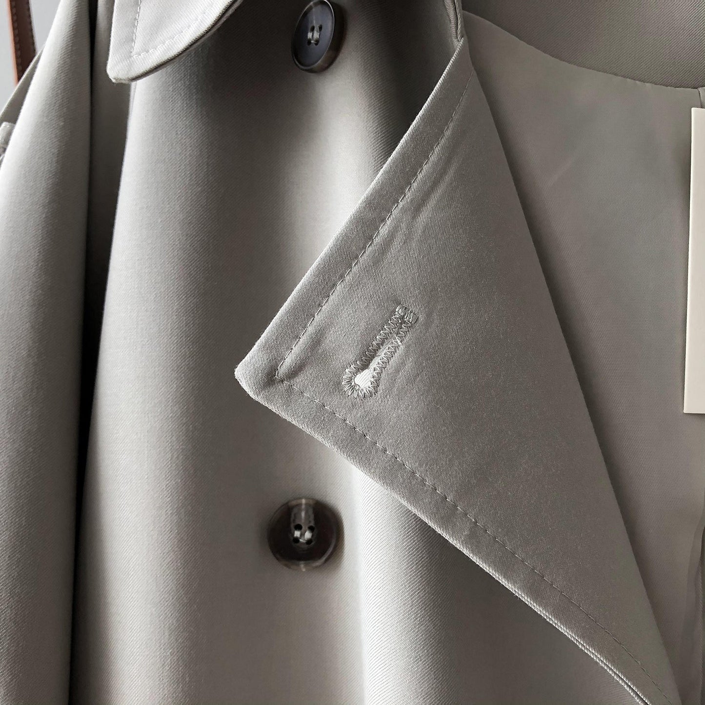 Elegant Loose-Fit Trench Coat