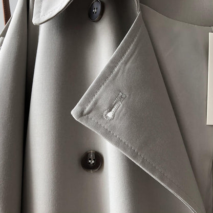 Elegant Loose-Fit Trench Coat