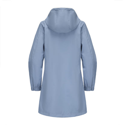 Waterproof Hooded Windbreaker Coat