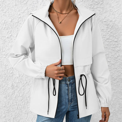 Waterproof Hooded Raincoat Jacket