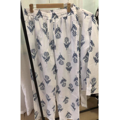 Women Cotton Linen Long Sleeve Blouse High Waist Lace up Straight Leg Pants Two Piece Set