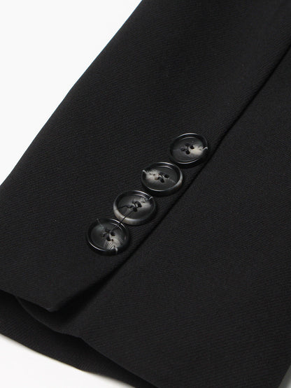 Solid Color Slimming Long Coat