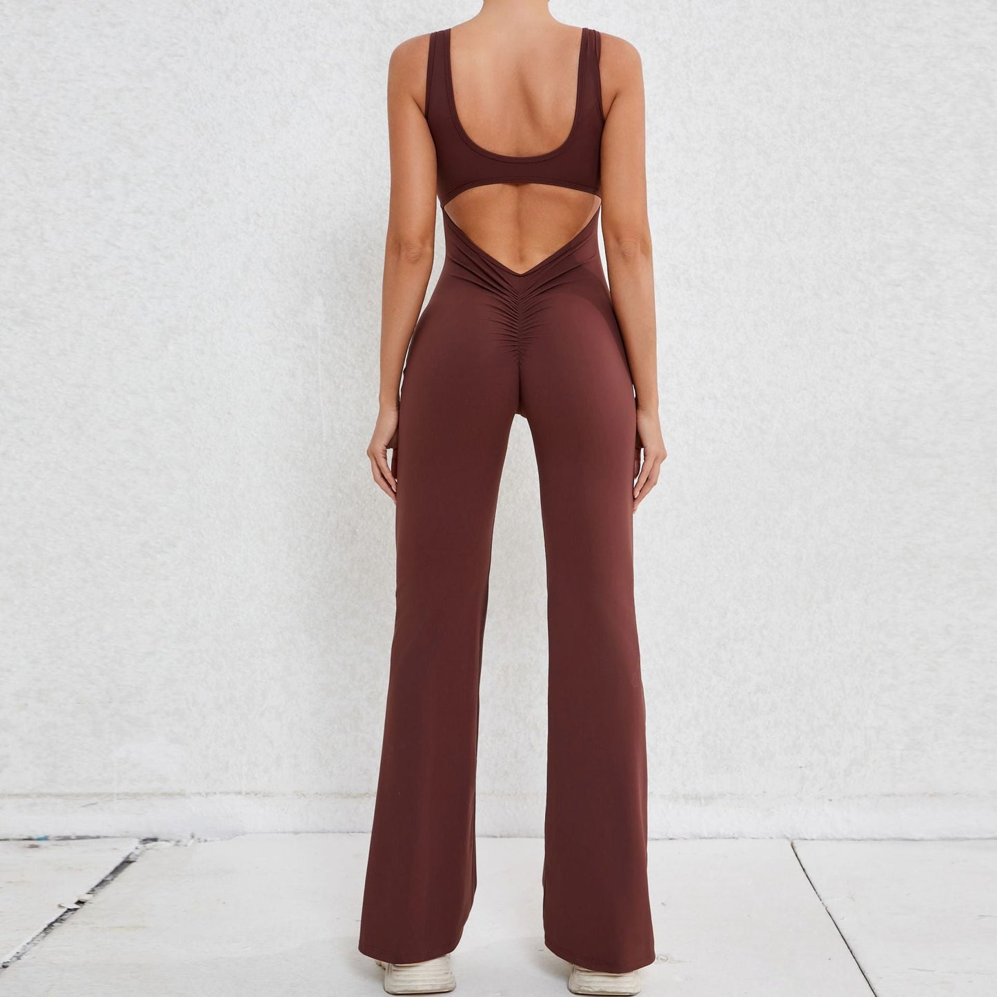 Sexy Open Back Jumpsuit
