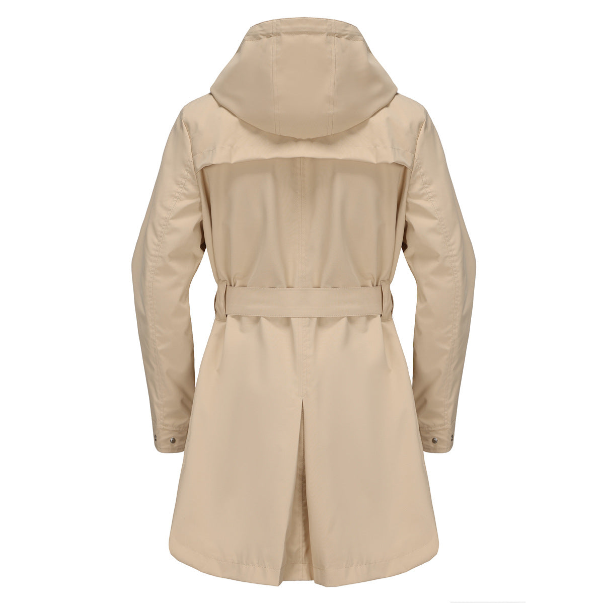 Hooded Waterproof Loose Trench Coat