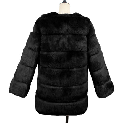 Faux Fur Long Coat
